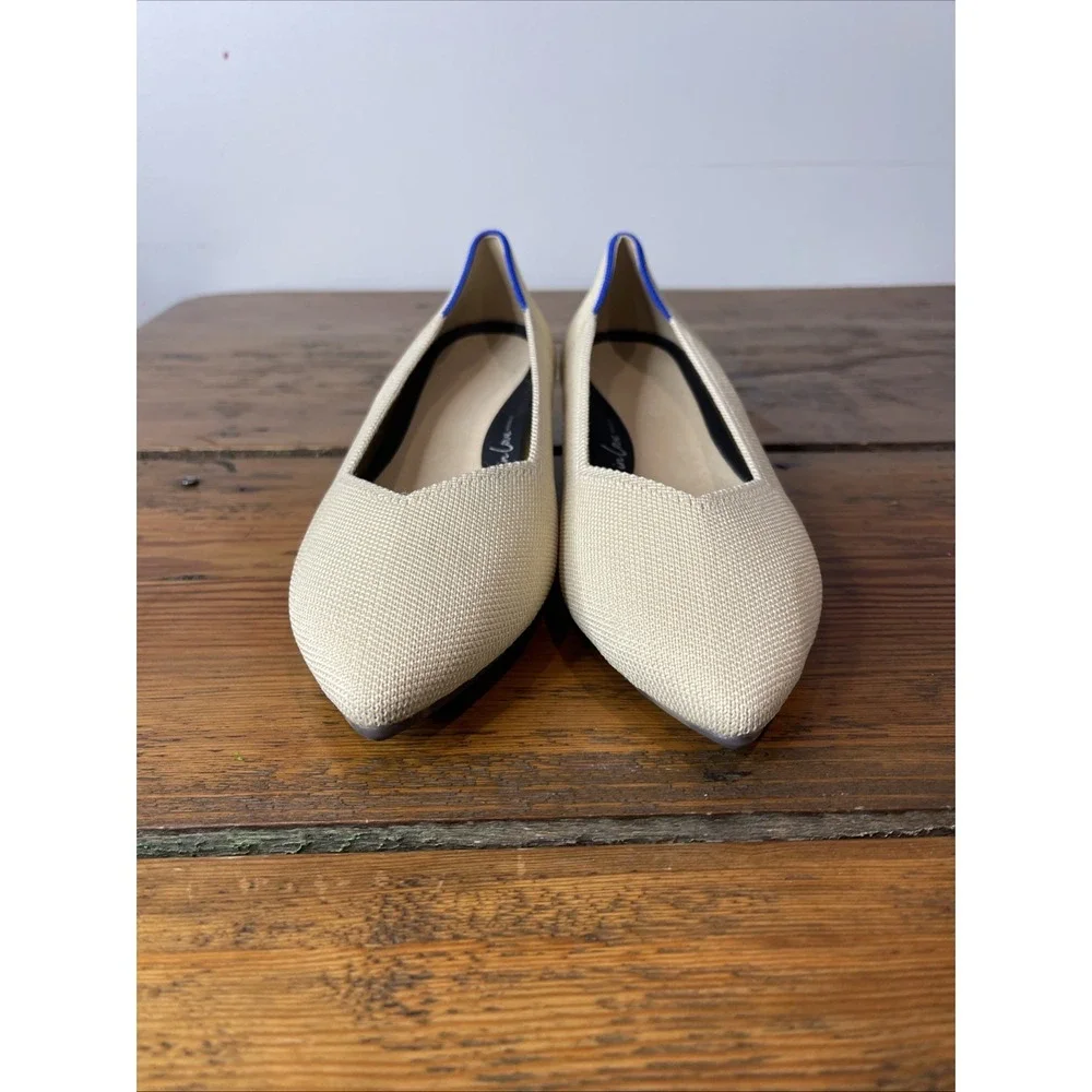 Rothy The High Point Pump in Sandstone 7.5